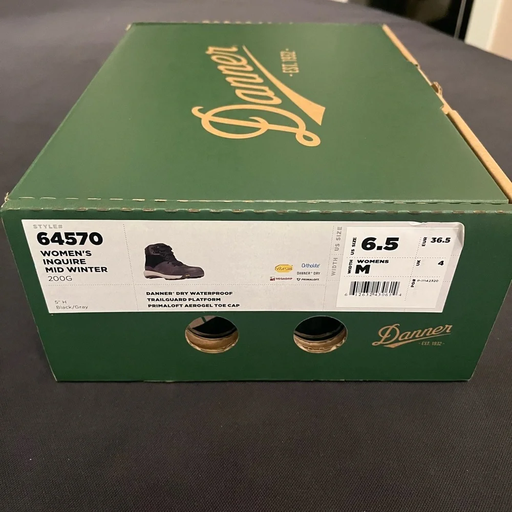 Danner womens black